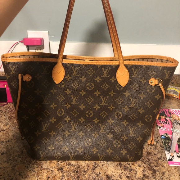 Louis Vuitton Monogram Neverfull MM from the recovered collection