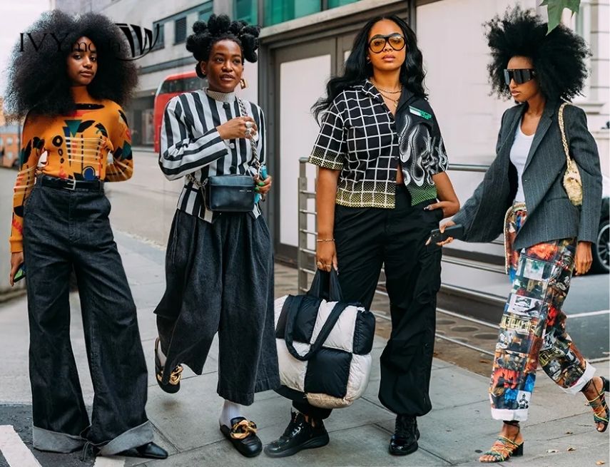 A second street-style photograph from the Cô Hai Vintage archive